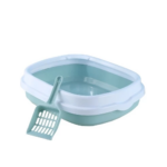 Tempat Buang Kotoran Hewan Sekop Wadah Pasir Kucing Cat Litter Box - Biru