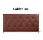 Wallpaper Foam 3D Headboard Bed Wall Sticker Dinding - Pink - Image 6