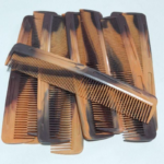 Sisir Rambut Twin Coklat Model Lurus Plastik Beauty Comb Nyaman