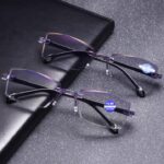 Kacamata Baca Lensa Plus Anti Radiasi Pria Wanita Ringan dan Nyaman - 1.75 - Image 7