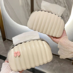 Kotak Tisu Desain Pouch Pita Lucu Aesthetic Minimalis Tissue Box Kamar - Image 3