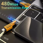 Kabel Data Metal 4 in 1 Efisien dan Multifungsi - Image 3