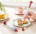Alat Dekorasi Kue Silicone Icing Pen Spuit Suntikan Cream Cake Praktis - Image 2