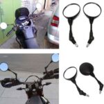 Spion Bulat Motor Universal 2P Desain Klasik Cocok untuk Beragam Motor