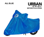 Tutup Motor Cover Jumbo Waterproof Tahan Air Anti Cakaran Kucing - Biru - Image 6