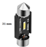 Lampu LED Plafon Kabin Mobil Cahaya Putih Terang Bright Modern - 31mm