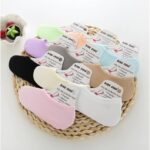 Kaos Kaki Pendek Socks Polos Setumit Bawah Mata Kaki Bahan Silicone - Abu - Image 2