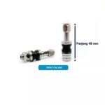 Pentil Tubeless Besi Pendek Drat Luar dan Dalam Anti Karat - Drat Luar - Image 4