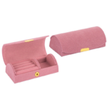 Kotak Penyimpanan Perhiasan dan Aksesoris untuk Anting Cincin Kalung - Abu - Image 2