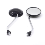 Spion Gagang Chrome Retro Desain Klasik Tampilan Vintage untuk Motor - Biru - Image 6