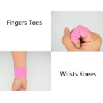 Finger Protect Tape Wrist R620 Pelindung Jari Warna Warni Olahraga Sport - Biru - Image 2