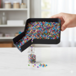 Corong Manik-Manik Praktis Memudahkan Mengisi Manik ke Wadah Kecil - Hitam - Image 4