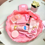 Tas Makeup Lazy Design dengan Ruang Penyimpanan Luas - Image 6