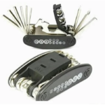 Kunci Obeng Sepeda 15 in 1 Serbaguna Stainless Steel Alat Multifungsi - Image 2