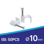 Klem Kabel Paku Beton Pipa Cable Clip Listrik Serbaguna - 9 - Image 8