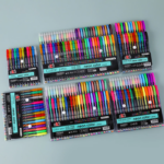 Pulpen Warna Warni Tinta 12pcs Colorful Gel Glitter Tulisan Berkilau - Gitter - Image 2