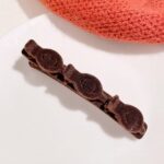 Jepit Rambut Velvet Mawar Cantik Aksesoris Elegan Untuk Wanita - Hitam - Image 6