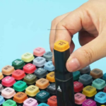 Spidol Sketch Marker 2 Tip 80 Warna 1 Set untuk Menggambar - 80 Warna - Image 4