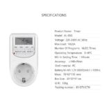 Stop Kontak Timer Digital Otomatis Setting Programmable Harian Mingguan - Image 5