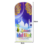 Amplop Lebaran Motif Gaya Lebaran Idul Fitri THR Bahan Kertas Glossy - Random - Image 2