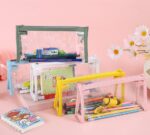 Kotak Tempat Pensil Bening Transparan Minimalis Multifungsi - Navy - Image 8