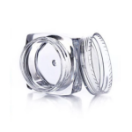 Pot Jar Cream Gel Bulat Wadah Travel Size Serbaguna Kosmetik Skincare - Putih - Image 5