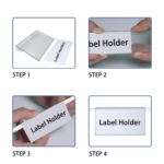 Label Harga Mika PVC Transparan Price Tag Holder Minimarket - Image 3