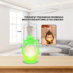 Lampu Lentera Minyak Vintage Souvenir Ramadhan Dekorasi Minimalis LED - Image 6