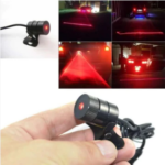 Lampu LED Laser Merah Motor Mobil Foglamp Rear Fog Light Safety - Image 7