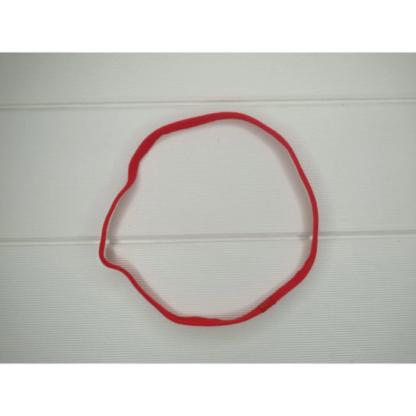 Mini Hairband Sport Headband Olahraga Ikat Kepala Silicone - Merah