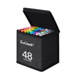 Spidol Sketch Marker 2 Tip 80 Warna 1 Set untuk Menggambar - 80 Warna - Image 9
