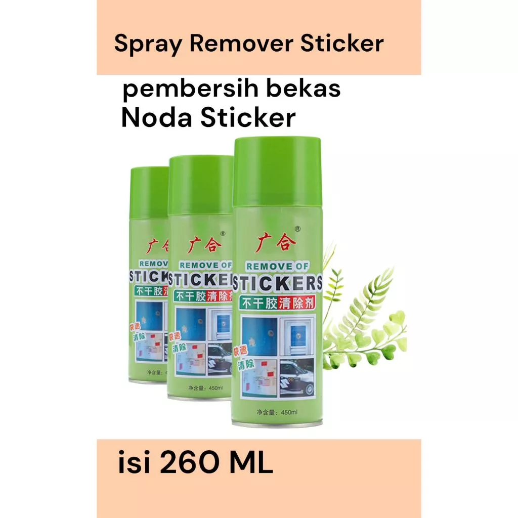 hFcVAF121pfVBRgHBsIPQ2sJUEYgr7ButKGw6Z17 Spray Penghapus Noda Cat Serta Bekas Lem Sticker Aman dan Praktis - 260ml - Image 1