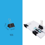 Binder Clip Klip Penjepit Kertas File Berkas Perlengkapan Kantor - 105