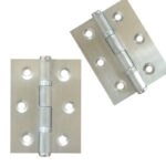 Engsel Pintu Jendela dan Plat 3” 4” Praktis Serbaguna - 4 SN Silver - Image 3