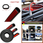 Karet List Pelindung Pintu Mobil Universal Metal Reflective Effect 5M - Full 5 Meter - Image 9