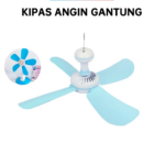 Kipas Angin Ruangan Kantor Rumah Jepit Gantung Baling Fleksibel - Image 6