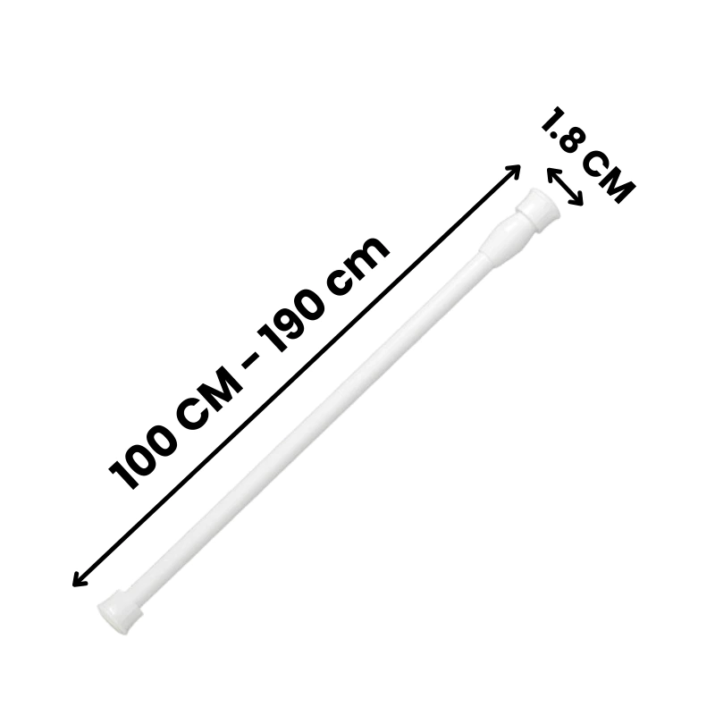 iZK2Wz82HTuyJQZuKX3Ifs0W6qI4LlAzSjTI5hCa Tongkat Fleksibel Batang Gorden Multifungsi Praktis Serbaguna - 100-190 cm - Image 1