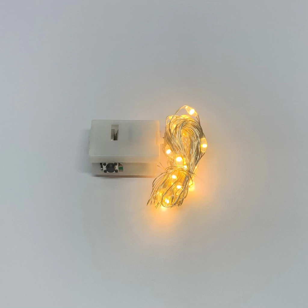 iazDx1Zyy41tBYRTJPKcVcSNRqTdZqTYM1550wJz Lampu Hias Buket Bunga Balon Fairy Light Dekorasi Tumblr Kawat Mini - Wmwhite 3 meter - Image 1