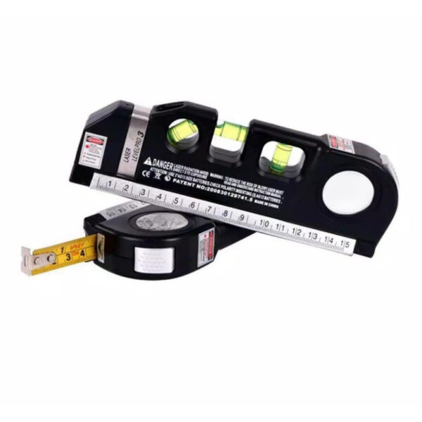 Penggaris Laser Waterpass Meteran Manual Alat Pengukur Serbaguna