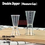 Gelas Ukur Takar Acrylic Jigger Measuring Cup Transparan - 20-40ml - Image 9