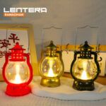 Lampu Lentera Minyak Vintage Souvenir Ramadhan Dekorasi Minimalis LED