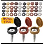 Tutup Kepala Baut Pelindung Anti Karat untuk Mur Kendaraan dan Mesin - Abu - Image 5