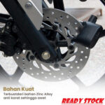 Gembok Motor Alarm Ring Panjang Anti Maling Suara Alarm Keras Sensitif - ring panjang - Image 5