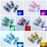 Lampu T10 LED Serbaguna untuk Sen Motor Mobil Terang - T10RGB - Image 4