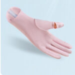 Sarung Tangan Wanita Anti UV untuk Motor Bahan Adem dan Stylish - Ungu - Image 6