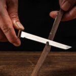 Pisau Dapur Katana Single Super Tajam untuk Potong Daging - Image 7