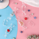 Kotak Penyimpanan Mini Bentuk Permen Transparan Lucu Serbaguna - Image 5