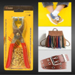 Tang Kancing Jepret Snap untuk Pengencangan dan Pemasangan Kancing