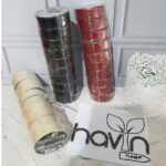 Isolasi Listrik PVC Vinyl Electrical Tape Gulungan Perekat Kabel Aman - Image 3