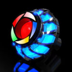 Lampu Stop Rem Projie Mini Rainbow Flash Running Universal